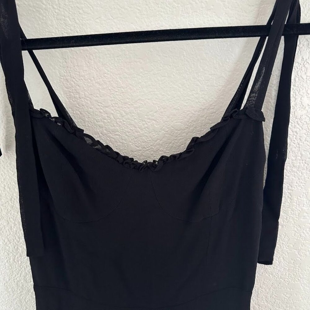 Reformation Nikita Dress in Black - Picture 7 of 10